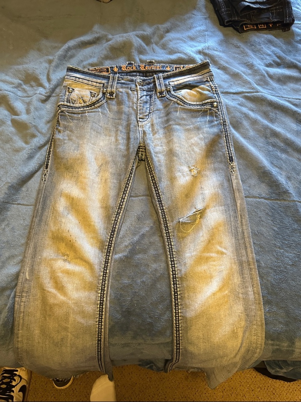 Rock Revival Men's Size 31 Phoenix Slim Boot